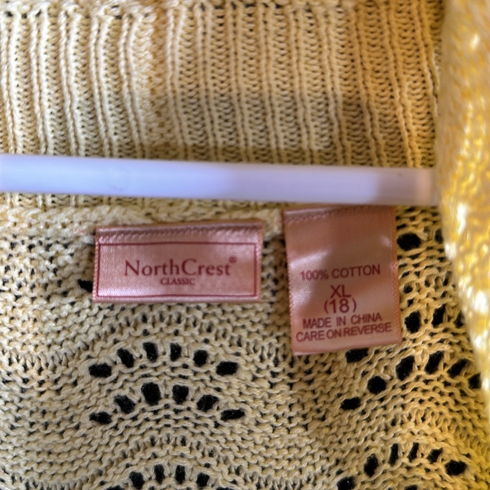 Yellow Cardigan - Picture 3 of 4
